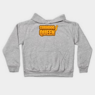 Corndog Queen Corn dog lover Gift Kids Hoodie